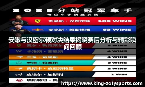 安嫩与汉密尔顿对决结果揭晓赛后分析与精彩瞬间回顾